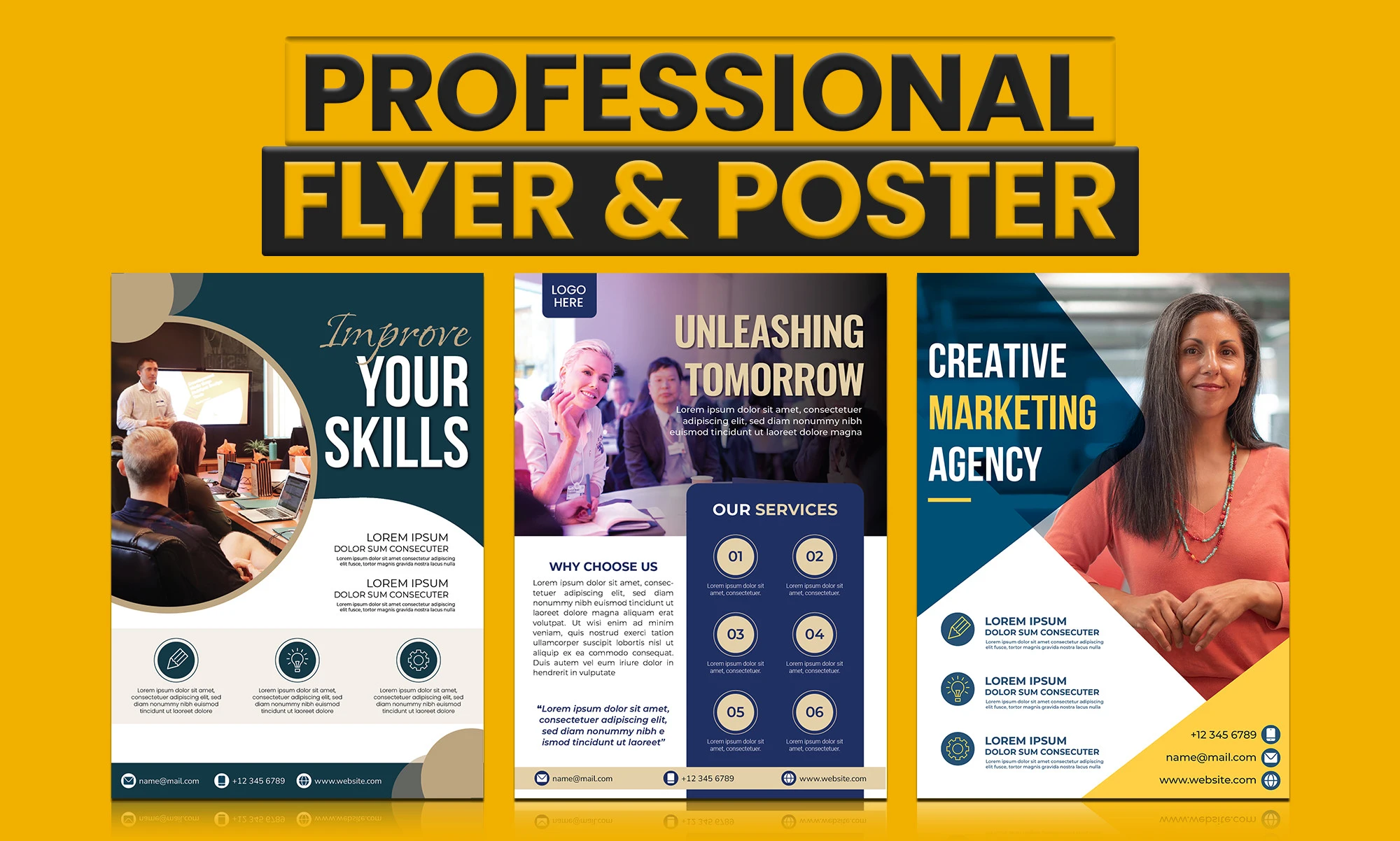 design-flyer-brochure-banner-poster